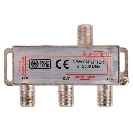 Splitter 3 way 5-2500 МГц